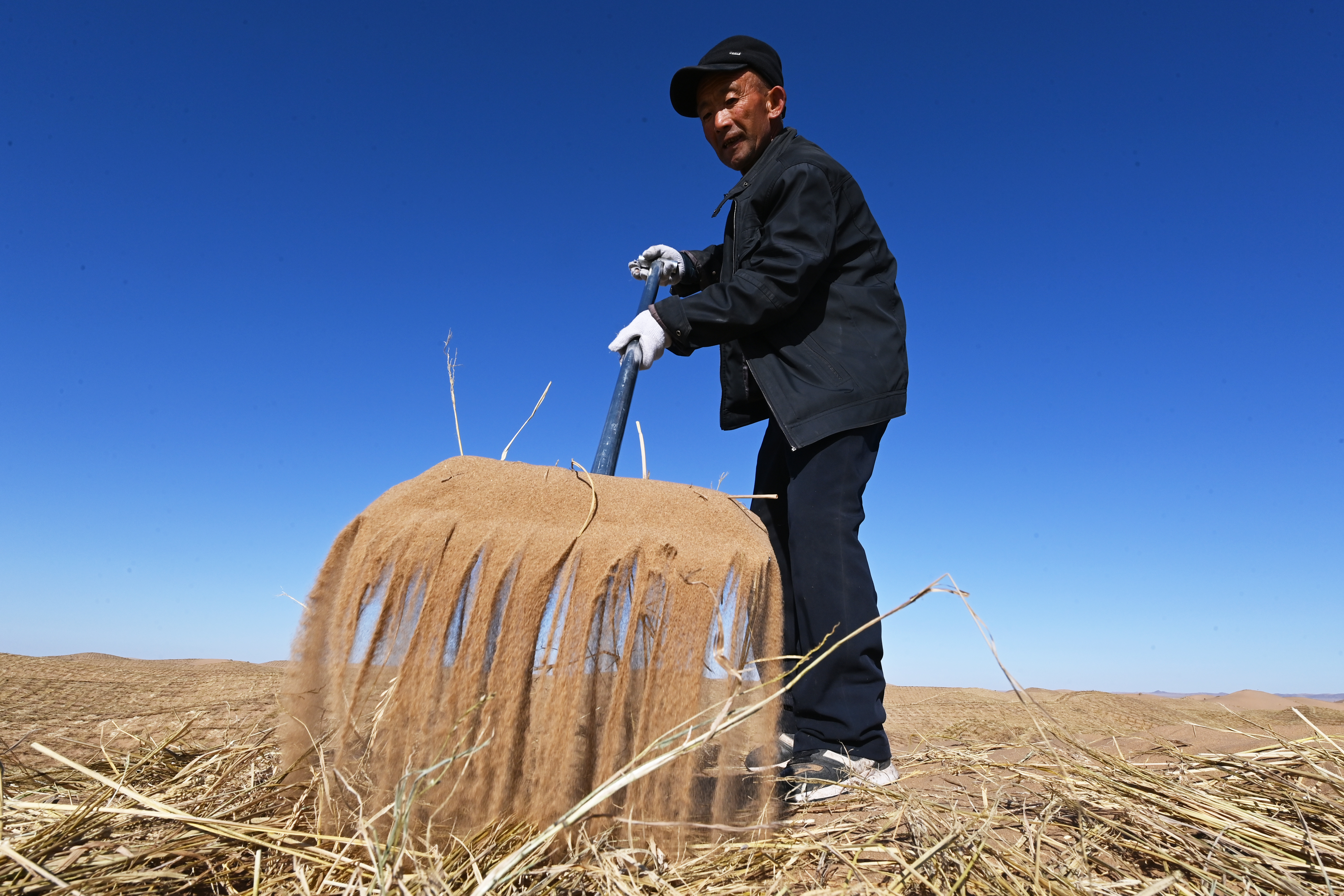 西北刀客新年首战护农，热血行动背后的故事引人深思！标题如下，『新春第一剑挥向田野——英勇无畏的西北大刀侠守护乡村安宁』。